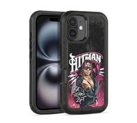 Head Case Designs sous Licence Officielle WWE Graphismes Hitman Bret Hart Étui Antichoc Ultra-Blindé Compatible avec Apple iPhone 16