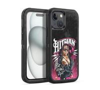 Head Case Designs sous Licence Officielle WWE Graphismes Hitman Bret Hart Étui Antichoc Ultra-Blindé Compatible avec Apple iPhone 15