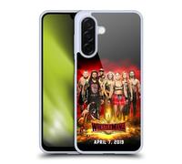 Head Case Designs sous Licence Officielle WWE Groupe Wrestlemania 35 Coque en Gel [Protection de Qualité Militaire] Compatible avec Samsung Galaxy A26 5G