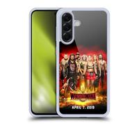 Head Case Designs sous Licence Officielle WWE Groupe Wrestlemania 35 Coque en Gel [Protection de Qualité Militaire] Compatible avec Samsung Galaxy A56 5G