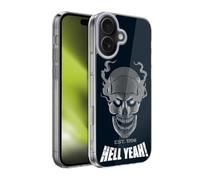 Head Case Designs sous Licence Officielle WWE Hell Yeah Stone Cold Steve Austin Coque en Gel [Protection de Qualité Militaire] Compatible avec Apple iPhone 17