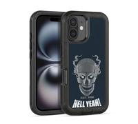 Head Case Designs sous Licence Officielle WWE Hell Yeah Stone Cold Steve Austin Étui Antichoc Ultra-Blindé Compatible avec Apple iPhone 16