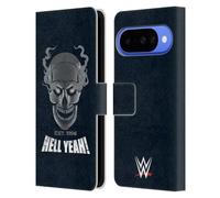 Head Case Designs sous Licence Officielle WWE Hell Yeah Stone Cold Steve Austin Étui Portefeuille en Cuir Compatible avec Google Pixel 10