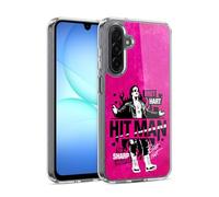 Head Case Designs sous Licence Officielle WWE Hitman Bret Hart Coque en Gel [Protection de Qualité Militaire] Compatible avec Samsung Galaxy A17 4G / 5G