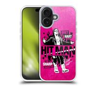 Head Case Designs sous Licence Officielle WWE Hitman Bret Hart Coque en Gel [Protection de Qualité Militaire] Compatible avec Apple iPhone 17