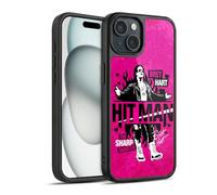 Head Case Designs sous Licence Officielle WWE Hitman Bret Hart Coque en Gel renforcée [Protection de Qualité Militaire] Compatible avec Apple iPhone 15