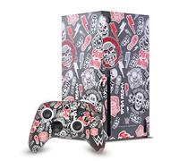 Head Case Designs Sous Licence Officielle WWE Icônes Stone Cold Steve Austin Enveloppement De Console De Jeu Et Skins Pour Manette De Jeu Ensemble compatible avec Xbox Series X
