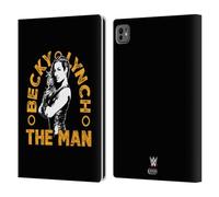 Head Case Designs sous Licence Officielle WWE Image 2 Becky Lynch The Man Étui Portefeuille en Cuir Compatible avec Apple iPad Pro 11 M4 2024