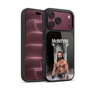 Head Case Designs sous Licence Officielle WWE Image LED Drew McIntyre Coque en Gel renforcée [Protection de Qualité Militaire] Compatible avec Apple iPhone 18 Pro