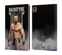 Head Case Designs sous Licence Officielle WWE Image LED Drew McIntyre Étui Portefeuille en Cuir Compatible avec Apple iPad Pro 11 M4 2024
