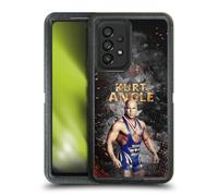 Head Case Designs sous Licence Officielle WWE Image LED Kurt Angle Étui Antichoc Ultra-Blindé Compatible avec Samsung Galaxy A53 5G (2022)