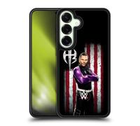 Head Case Designs sous Licence Officielle WWE Jeff Hardy Drapeau D'Américain Superstars Coque en Gel renforcée [Protection de Qualité Militaire] Compatible avec Samsung Galaxy S25