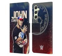 Head Case Designs sous Licence Officielle WWE John Cena Superstars Étui Portefeuille en Cuir Compatible avec Samsung Galaxy A54 5G