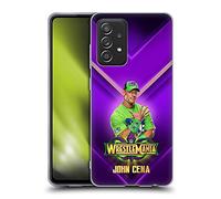 Head Case Designs sous Licence Officielle WWE John Cena Wrestlemania 34 Superstars Coque en Gel [Protection de Qualité Militaire] Compatible avec Galaxy A52 / A52s / 5G (2021)