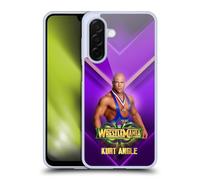 Head Case Designs sous Licence Officielle WWE Kurt Angle Wrestlemania 34 Superstars Coque en Gel [Protection de Qualité Militaire] Compatible avec Samsung Galaxy A26 5G