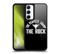 Head Case Designs sous Licence Officielle WWE Le Champion du Peuple The Rock Coque en Gel renforcée [Protection de Qualité Militaire] Compatible avec Samsung Galaxy A55 5G