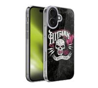 Head Case Designs sous Licence Officielle WWE Logo De Hitman Bret Hart Coque en Gel [Protection de Qualité Militaire] Compatible avec Apple iPhone 17