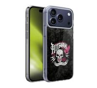 Head Case Designs sous Licence Officielle WWE Logo De Hitman Bret Hart Coque en Gel [Protection de Qualité Militaire] Compatible avec Apple iPhone 17 Pro Max