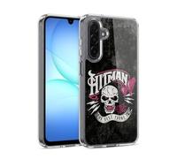 Head Case Designs sous Licence Officielle WWE Logo De Hitman Bret Hart Coque en Gel [Protection de Qualité Militaire] Compatible avec Samsung Galaxy A17 4G / 5G