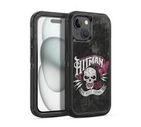 Head Case Designs sous Licence Officielle WWE Logo De Hitman Bret Hart Étui Antichoc Ultra-Blindé Compatible avec Apple iPhone 15