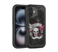 Head Case Designs sous Licence Officielle WWE Logo De Hitman Bret Hart Étui Antichoc Ultra-Blindé Compatible avec Apple iPhone 16