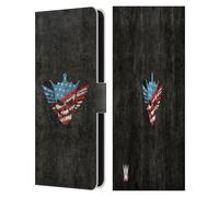 Head Case Designs sous Licence Officielle WWE Logo du Cauchemar Américain Graphiques de Cody Rhodes Étui Portefeuille en Cuir Compatible avec Samsung Galaxy S25 FE