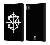 Head Case Designs sous Licence Officielle WWE Logo Mono Seth Rollins Étui Portefeuille en Cuir Compatible avec Apple iPad Pro 11 M4 2024