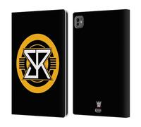 Head Case Designs sous Licence Officielle WWE Monogramme Seth Rollins Étui Portefeuille en Cuir Compatible avec Apple iPad Pro 11 M4 2024