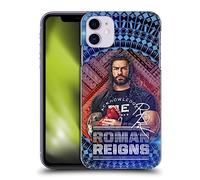 Head Case Designs sous Licence Officielle WWE Motif Tribal Roman Reigns Coque Dure pour l'arrière Compatible avec Apple iPhone 11