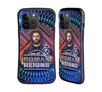 Head Case Designs sous Licence Officielle WWE Motif Tribal Roman Reigns Coque Hybride Compatible avec Apple iPhone 15 Pro Max