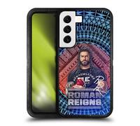 Head Case Designs sous Licence Officielle WWE Motif Tribal Roman Reigns Étui Antichoc Ultra-Blindé Compatible avec Samsung Galaxy S22 5G