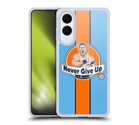 Head Case Designs sous Licence Officielle WWE Never Give Up John Cena Coque en Gel [Protection de Qualité Militaire] Compatible avec Samsung Galaxy S25 Edge