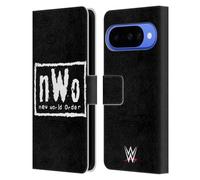 Head Case Designs sous Licence Officielle WWE New World Order Blanc Et Noir Superstars 7 Étui Portefeuille en Cuir Compatible avec Google Pixel 10