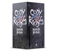 Head Case Designs Sous Licence Officielle WWE Nom en Détresse Cody Rhodes Enveloppement De Console De Jeu Compatible avec Xbox Series X Console