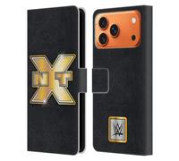 Head Case Designs sous Licence Officielle WWE NXT Champion Ceintures de Titre Étui Portefeuille en Cuir Compatible avec Apple iPhone 17 Pro Max