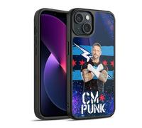 Head Case Designs sous Licence Officielle WWE Portrait CM Punk Coque en Gel renforcée [Protection de Qualité Militaire] Compatible avec Apple iPhone 13
