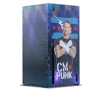 Head Case Designs Sous Licence Officielle WWE Portrait CM Punk Enveloppement De Console De Jeu Compatible avec Xbox Series X Console