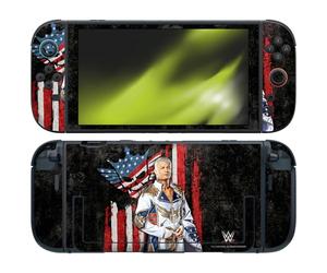 Head Case Designs sous Licence Officielle WWE Portrait du Cauchemar Américain Cody Rhodes Vinyle Autocollant De Jeu Peau Autocollant Couverture Compatible avec Nintendo Switch 2
