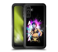 Head Case Designs sous Licence Officielle WWE Portrait en Noir Asuka Étui Antichoc Ultra-Blindé Compatible avec Samsung Galaxy A13 5G (2021)