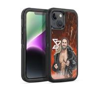 Head Case Designs sous Licence Officielle WWE Portrait Graphique Seth Rollins Étui Antichoc Ultra-Blindé Compatible avec Apple iPhone 14