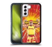 Head Case Designs sous Licence Officielle WWE Portrait Hulk Hogan Étui Antichoc Ultra-Blindé Compatible avec Samsung Galaxy S21 5G