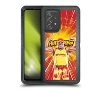 Head Case Designs sous Licence Officielle WWE Portrait Hulk Hogan Étui Antichoc Ultra-Blindé Compatible avec Galaxy A52 / A52s / 5G (2021)