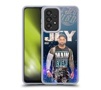 Head Case Designs sous Licence Officielle WWE Portrait Jey USO Coque en Gel [Protection de Qualité Militaire] Compatible avec Galaxy A33 5G (2022)