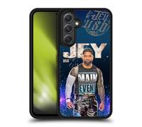 Head Case Designs sous Licence Officielle WWE Portrait Jey USO Coque en Gel renforcée [Protection de Qualité Militaire] Compatible avec Samsung Galaxy A54 5G