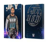 Head Case Designs sous Licence Officielle WWE Portrait Jey USO Étui Portefeuille en Cuir Compatible avec Amazon Kindle 11th Gen (2024)