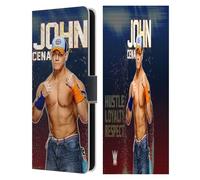 Head Case Designs sous Licence Officielle WWE Portrait John Cena Étui Portefeuille en Cuir Compatible avec Samsung Galaxy S25 FE
