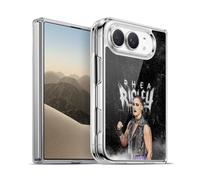 Head Case Designs sous Licence Officielle WWE Portrait Rhea Ripley Coque en Gel [Protection de Qualité Militaire] Compatible avec Apple iPhone Duo Et Compatible avec MagSafe