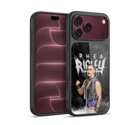 Head Case Designs sous Licence Officielle WWE Portrait Rhea Ripley Coque en Gel renforcée [Protection de Qualité Militaire] Compatible avec Apple iPhone 18 Pro Max