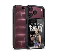 Head Case Designs sous Licence Officielle WWE Portrait Rhea Ripley Coque en Gel renforcée [Protection de Qualité Militaire] Compatible avec Apple iPhone 18 Pro