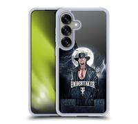 Head Case Designs sous Licence Officielle WWE Portrait The Undertaker Coque en Gel [Protection de Qualité Militaire] Compatible avec Samsung Galaxy S25 Et Compatible avec MagSafe